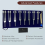 Chakra Tuning Fork Set for Healing, 8 Pieces Silver Meditation 3