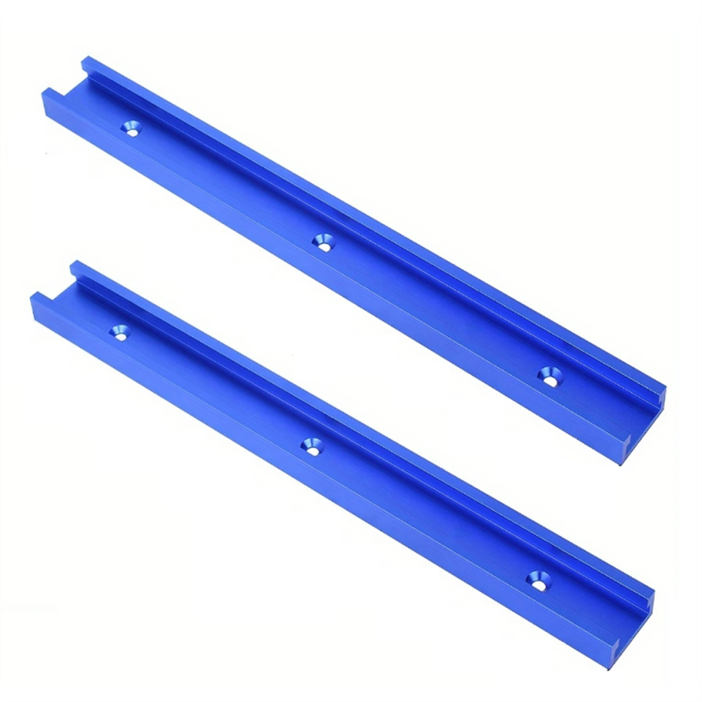 2Pcs 30 Type T-Track T-Slot Miter Track Jig Fixture Slot Connector Woodworking Chute Rail Carpentry Tools 50Cm 4851097955874
