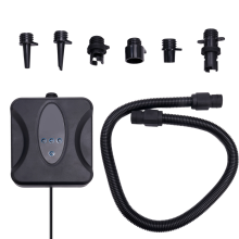 Paddle Board Pump 20PSI High Pressure Electric Air Compressor Inflation with 6 Nozzles for Surfboard