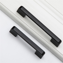 10Pcs Black Handles for Furniture Cabinet Knobs and Kitchen Drawer Pulls 96mm