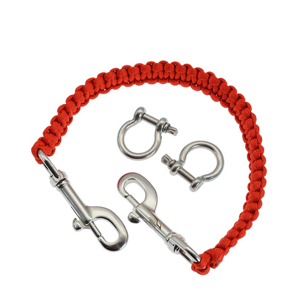 Diving Camera Tray Handle Rope Lanyard Strap Carrier For Housing Case Holder Underwater Camera, Light/Red 4851051611860