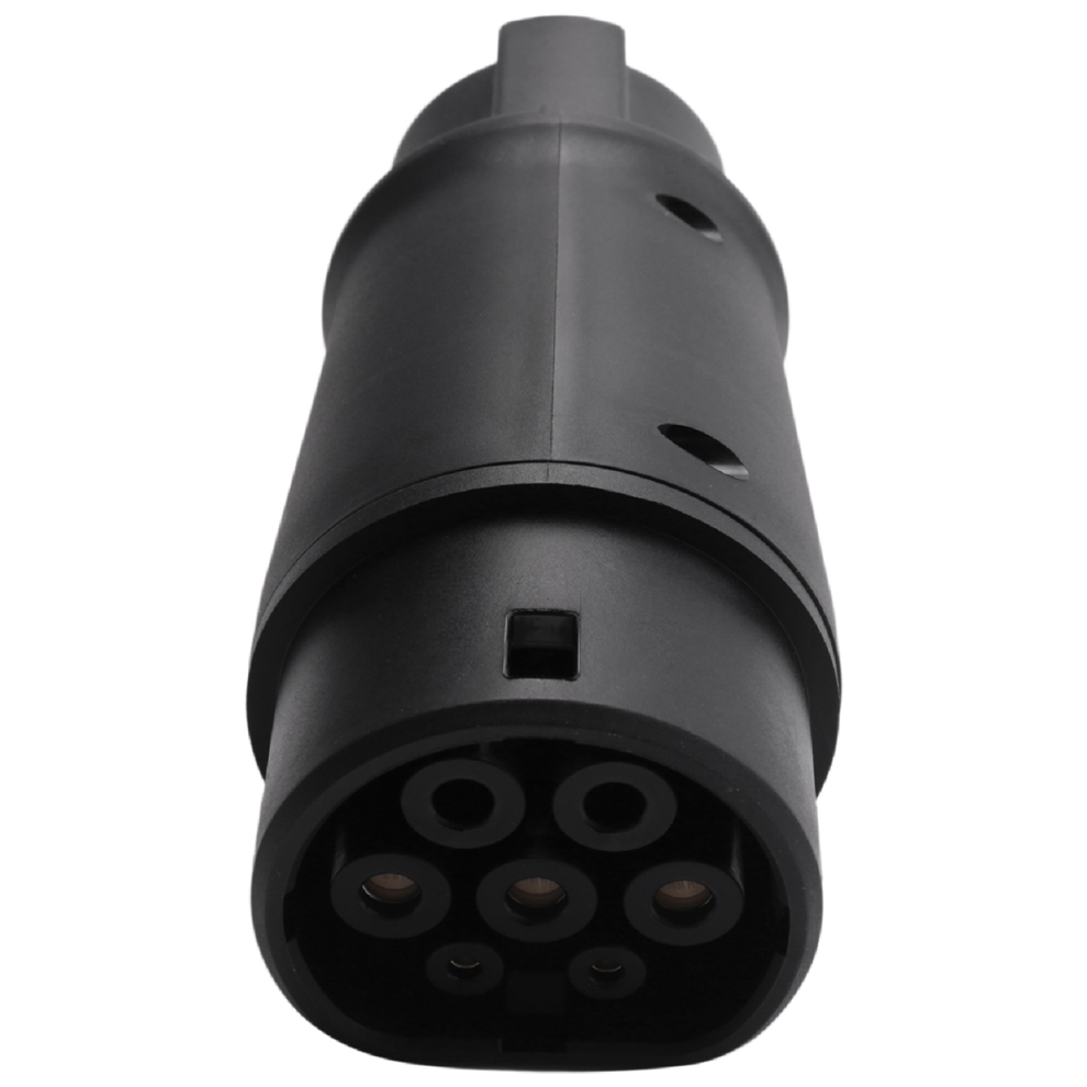Evse J1772 Adaptor Type 1 To 2 Socket Electric Vehicle Car Ev Charger Connector Iec 62196 Adapter For Cars 4851097967280