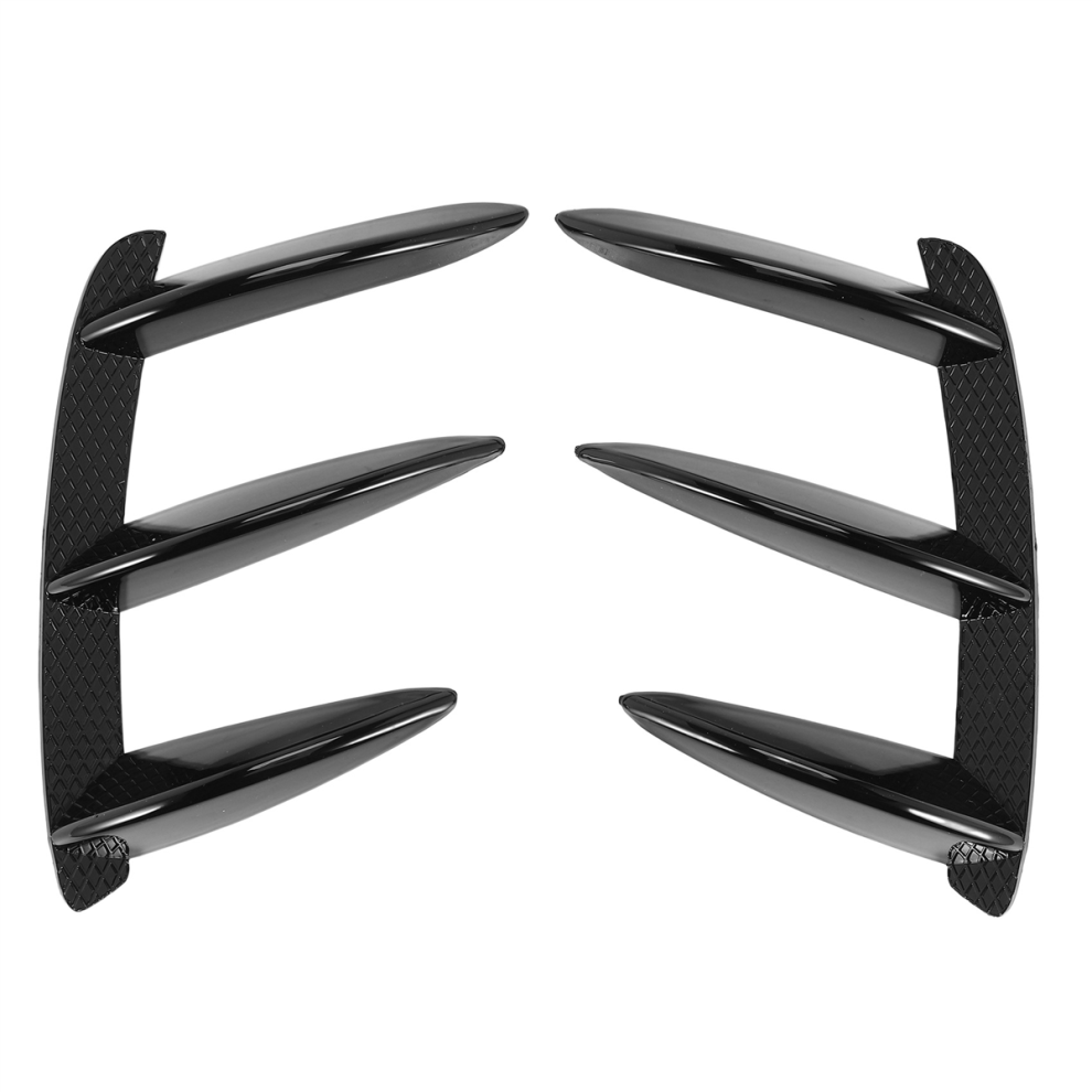 Rear Bumper Spoiler Side Air Outlet Wing Canard Fin For A-Class W176 A200 A260 A250 A45 4851051610351
