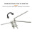 3 PCS Hydraulic U-Cup Seal Twistor Installation Tool Kit Applicable to Internal Flexible 4