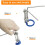 3 PCS Hydraulic U-Cup Seal Twistor Installation Tool Kit Applicable to Internal Flexible 8