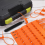 1000 Pcs Plastic Tamper Seals Tags Security Safety Numbered Zip Ties Labels Orange 7