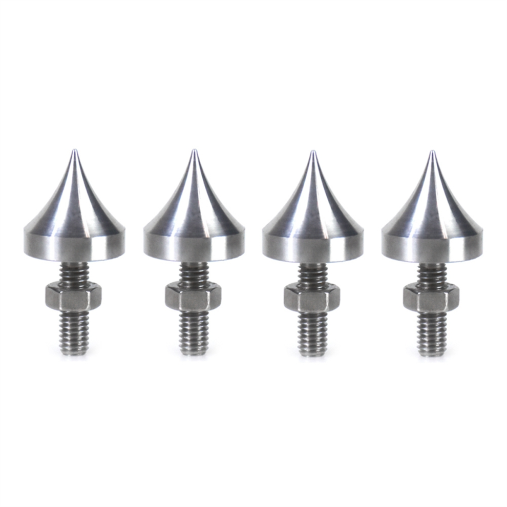 Photos - Radio / Clock Markenlos 4Pcs Speaker Spikes M6 HiFi Isolation Spikes Stand Foot Speaker