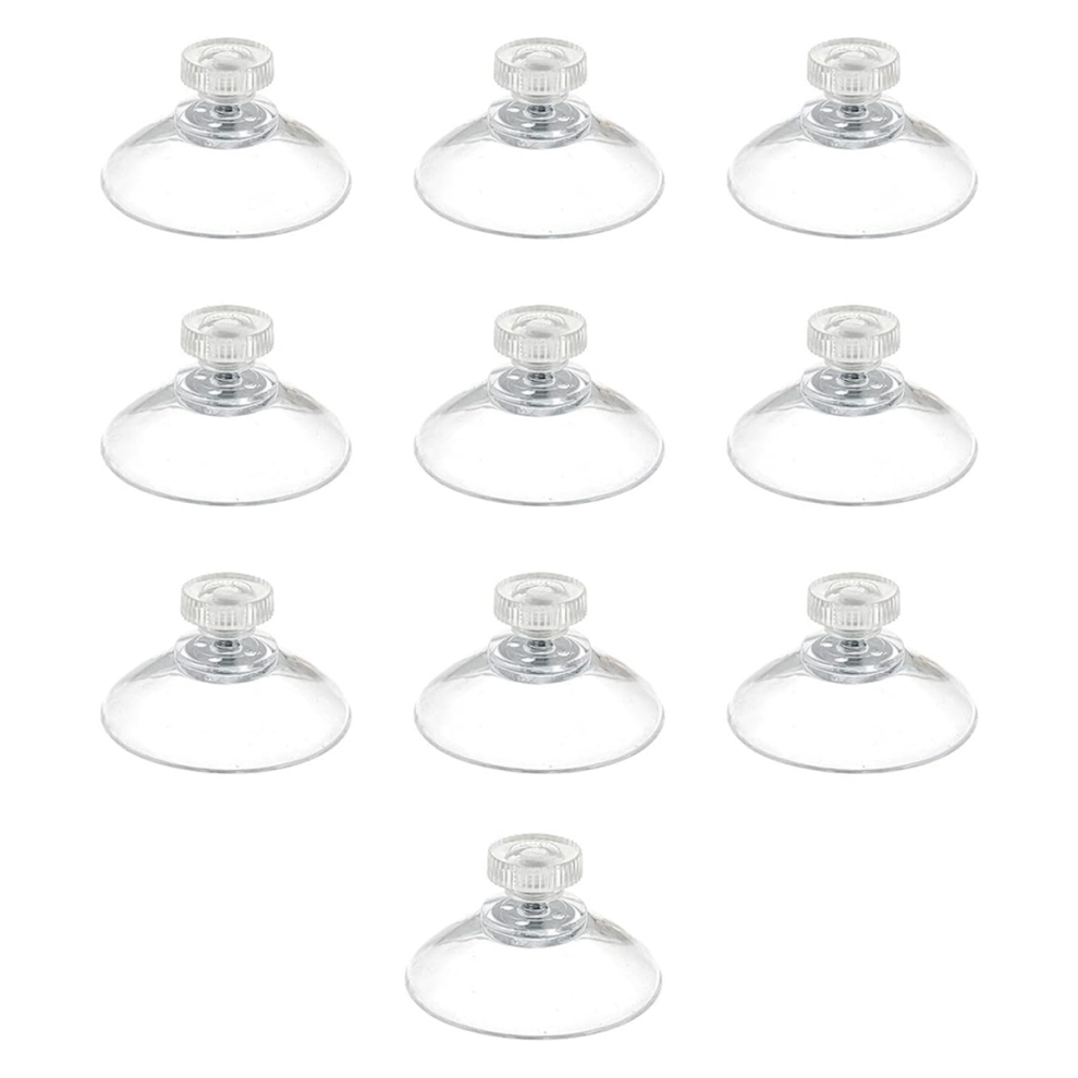 Kopinma 10Pcs 40Mm Suction Cup With -Screw And Knurled Nut, Thread, Sucker Pads For Glass Table Top