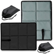 (As show, One size) Outdoor Seat Mat, 2 Pcs Camping Folding Cushion, Thermal Seat Cushions, Waterproof Seat Mat Pads, Portable Seat Mat, for Camping, Travel, Hiking, Picn
