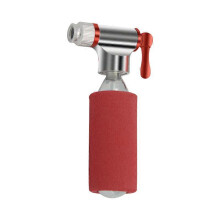 (As show, One size) Bike CO2 Pump, Mini CO2 Inflator Compatible with Presta and Schrader Valves, Portable Mini Inflator with Heat Shield for Road and MTB, CO2 Free Cylind
