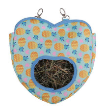(As show, One size) Hanging Feeder Bag, (Love Basketball) Small Animal Feeder Bag, Rabbit Hay Feeder, Guinea Pig Hay Feeder for Rabbits, Hamsters, Chinchillas, Guinea Pig