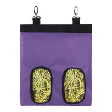 (As show, One size) Purple Rabbit Hay Bag Rabbit Hay Bag Guinea Pig Hay Bag For Pets Guinea Pigs Hamsters Small Animals