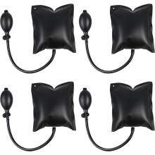 (As show, One size) 4 Pieces Air Wedge Pump Mounting Cushion, Cushioned Air Pump Wedge, Inflatable Wedge, Fast Window Door Positioning, for Door and Window Installation,