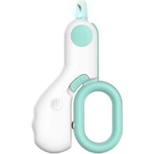 (As show, One size) Pet nail nippers, cat nail nippers, dog nail nippers, dog and cat nail nippers, LED dog and cat nail cleaning tools