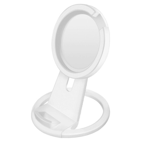 (As show, One size) White Compact Aluminum Docking Station for iPhone