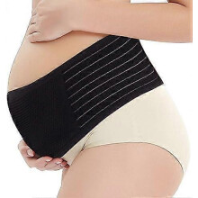(As show, One size) Pregnant Woman Belt 120CM black Pregnancy Belt Lumbar and Abdominal Support - Maternity Belt Support for New Mother Before and After Birth Reduce Pain