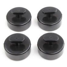 (As show, One size) Corvette Jack Pads - 4 Pieces, Non Slip Rubber Ice Hockey Design, Secure Lifting Model C5 C6 C7 C8 GS, Must Have Garage Accessories for Corvette Owner