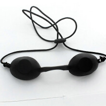 (As show, One size) UV Protective Glasses,3 Pcs Tanning Glasses Suitable for Beauty Laser IPL UV LED Light Treatment,Black Protective Glasses Suitable for Beauty Clinic o