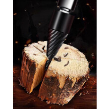 (As show, One size) 32mm Log Splitter Wood Splitter Heavy Duty Drill Screw Cone Driver Fire Wood Log Splitter Splitting Wood Cone Bit