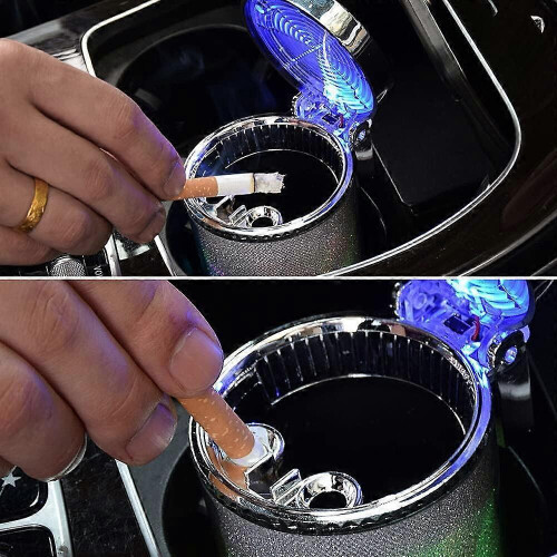 (As show, One size) Car ashtray, 2 pieces 2