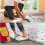 (As show, One size) Tile Leveling System Kit 600 Leveling Tabs 2mm Clips for laying 312mm thick tiles 5