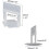 (As show, One size) Tile Leveling System Kit 600 Leveling Tabs 2mm Clips for laying 312mm thick tiles 3
