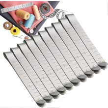 (As show, One size) 10pcs Sewing Hem Clips - Hem Clips Marking Ruler, Sewing Supplies for Fabric Clips, Pinning and Marking Accessories