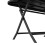 Garden Sanctuary 140x80CM Black Oval Glass Folding Table 6