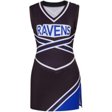(L) One Tree Hill Cheerleader Uniform Women Tank Tops Girls Skirt High School Fancy Dress Cheerleading Costume