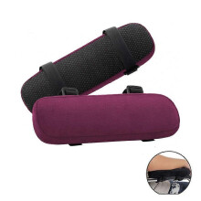 (As show, One size) Set of 2 - Purple - Approx 23.5 * 7.5 * 3cm - Office Arm Rest - Office Chair Armrest Cushion - Office Chair Cushion, Gaming Chair, Camping Chair