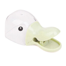 (As show, One size) Green Multipurpose Food Shovel Duckbill Clip Waterproof Bag Clip Dog Food Shovel Bag Clip 14 7 5.5cm