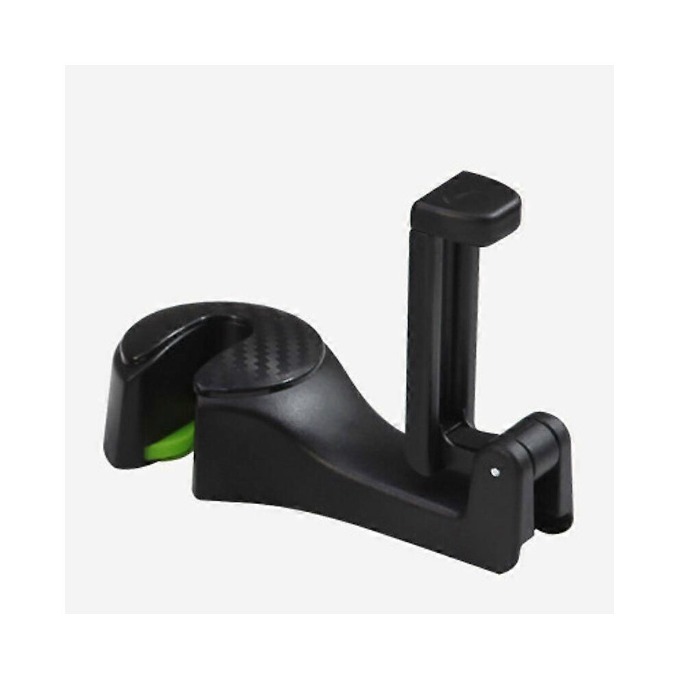 Black (As Show, One Size) Universal Car Headrest Hook, Vehicle Car Seat Hook With Phone Holder, Multifunctional Car Handbag Storage Hook,
