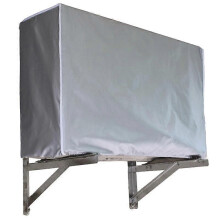 (As show, One size) Outdoor Air Conditioning Cover Waterproof Outdoor Air Conditioning Cover Dustproof Snow Cover (Size: 80x30x57cm)