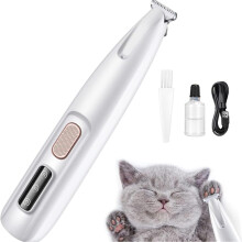 Tosquiadora Elétrica para Animais de Estimação – Modelo Básico T65 – Azul
