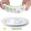 2 formas de gelo quadradas – cubos de gelo azuis e verdes 4
