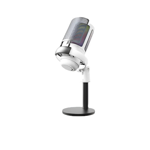 Computador Microfone – USB – Branco (Suporte para Disco)