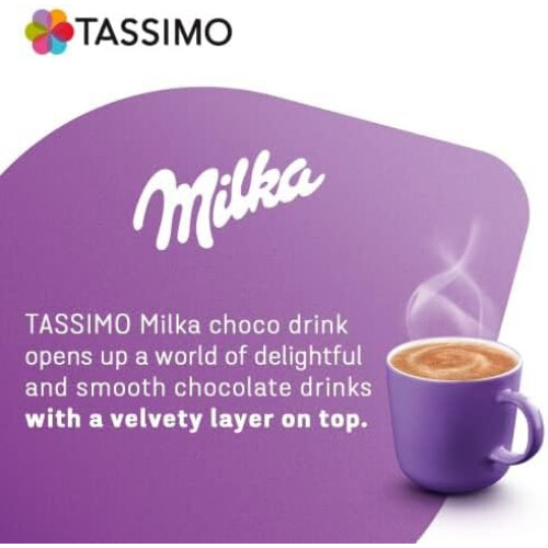 Tassimo Tassimo Hot Chocolate Pods Milka 10 Packs (100 Drinks) 2