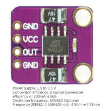 LM2662 Negatives Spannung Modul Spannung Modul Laden Pumpe Positiv zu Negativ Leistung Schalter Kondensator