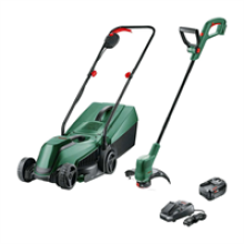 Bosch EasyMower 18V-32-200 + EasyGrasscut 18V-26 Cordless Lawn Mowers