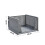 Living And Home (38cm W x 43cm D x 25cm H) Folding Wardrobe Storage Box Drawer Organizer 6