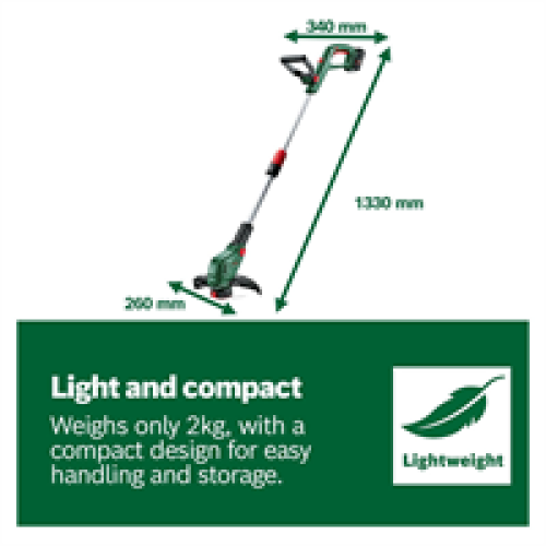 Bosch Bosch UniversalGrassCut 18V-26-500 Cordless Grass Trimmer 1