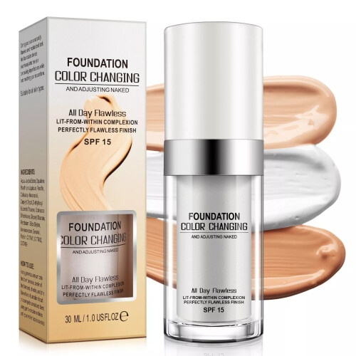 Color Changing Foundation SPF15