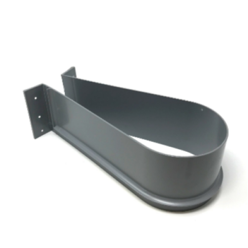 (Large Grey) Bathroom Sink U Section Drawer Drainpipe U Shape