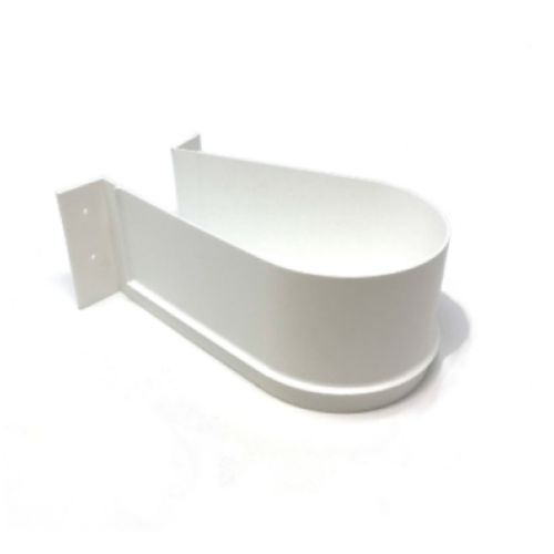 (Large White) Bathroom Sink U Section Drawer Drainpipe U Shape