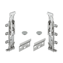 Traser 6 Concealed Cabinet Hanger Set Rapid Fitting Cover Caps & Wall Plates