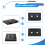 Adattatore stereo AUX per audiocassetta universale Bluetooth 5.0 con microfono per telefono, MP3, lettore CD 10