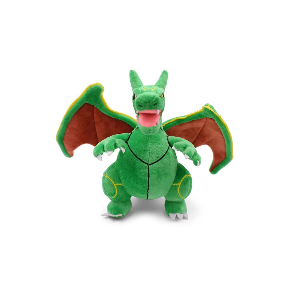 Bonxaif (25Cm Rayquaza Charizard) Plush Soft Toys Kids Teddy Teddies Mega Charizard Series Stuffed Gifts