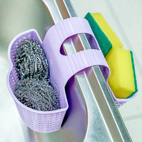 (As show, One size) Violte Kitchen Sink Organizer Kitchen Organizer Caddy Sponge Kitchen Holder Rack Kitchen Storage