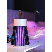 (As show, One size) Lighting Electric Shock Mosquito Killer Indoor Outdoor USB Rechargeable Mosquito Killer Mosquito Killer - Green White