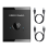 Comutador USB KVM HUB 3.0 Seletor de comutador para teclado de PC, mouse, impressora, 1 compartilhamento, 2 dispositivos 2